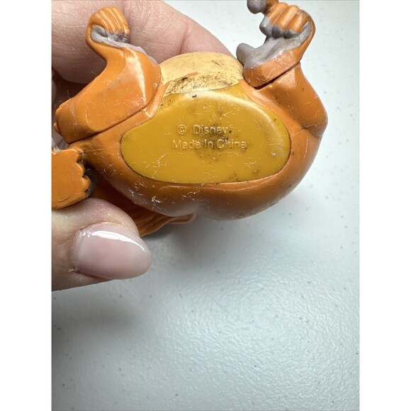 RARE Vtg 1990s King Louie Orangutan Monkey PVC Figure Disney Jungle Book figure - Picture 3 of 5